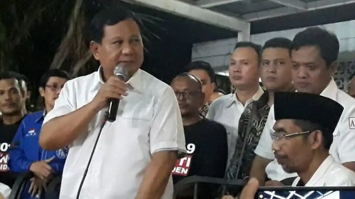 Prabowo Kembali Bercanda Soal Kudeta