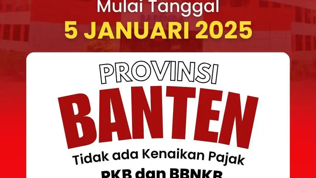Daftar 8 Provinsi yang Gelar Diskon Pajak Kendaraan Januari 2025, Jangan Sampai Ketinggalan
