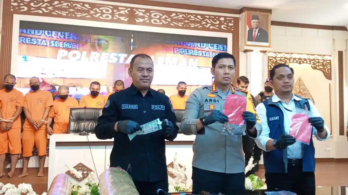 Polisi Bongkar Sindikat Curanmor di Sleman, Motor Curian Dijual ke Garut hingga Lampung
