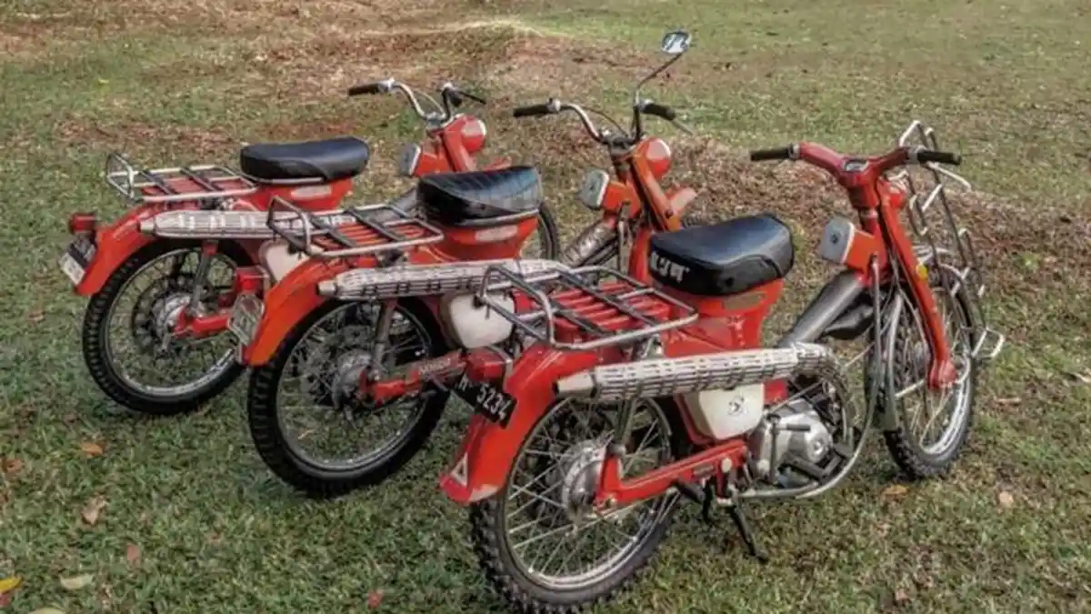 Honda Trail 90 CT 200, Bebek Penjelajah Honda yang Kerap Dikira Motor Kustom
