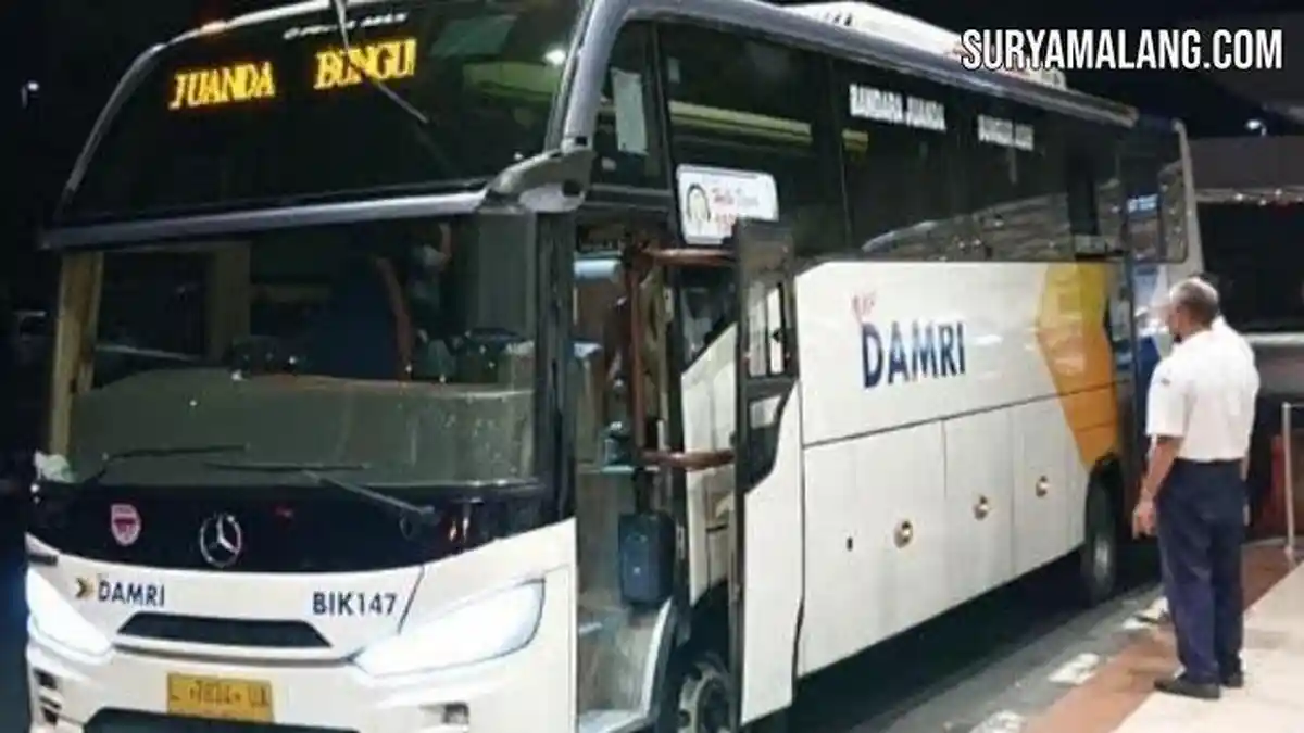 Daftar Harga Karcis Bus DAMRI ke Bandara Juanda dari Sidoarjo, Gresik dan Mojokerto