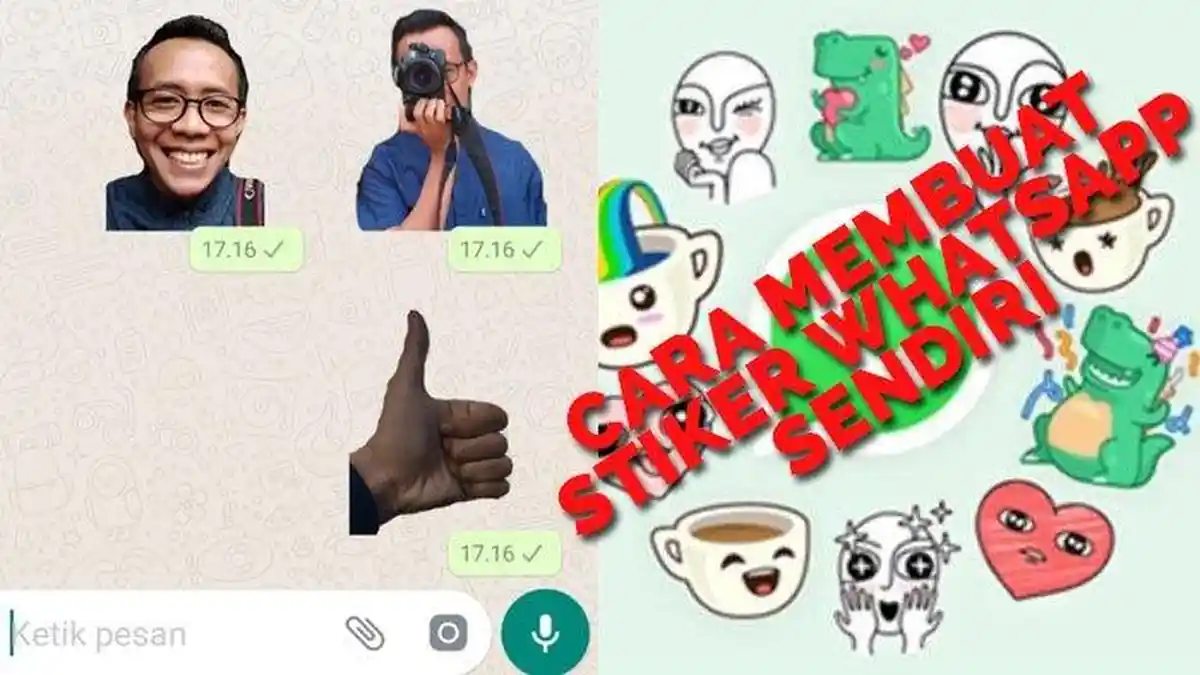 Tak Perlu Pakai Aplikasi Tambahan, Berikut Cara Mudah Membuat Stiker WA di WhatsApp Web