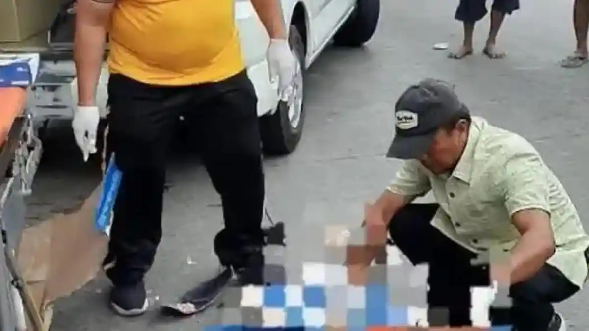 Pemuda Pengendara Motor Tewas Setelah Gagal Salip Truk Tronton di Jalur Tengkorak - Tribunjateng.com