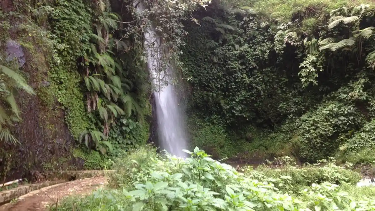 Melihat Asri dan ''Perawannya'' Curug Batu Lempar