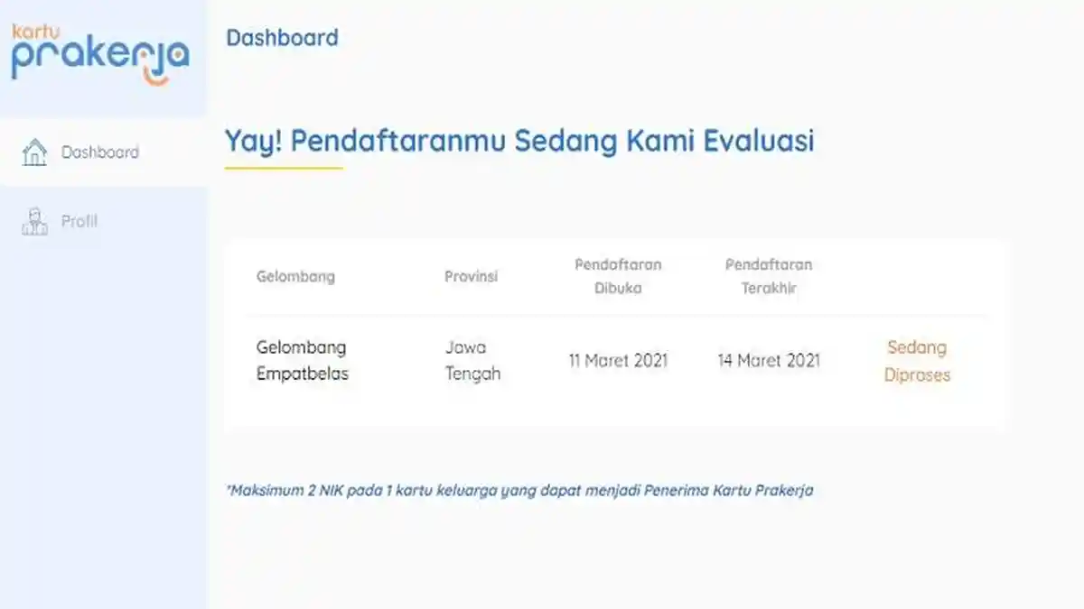 Lihat Pengumuman Kartu Prakerja Gelombang 14 di www.prakerja.go.id