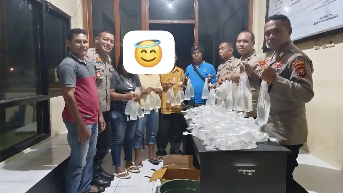 Diduga Jual Cap Tikus, 2 IRT dan 1 Pemuda Diamankan Polsek Maba Selatan