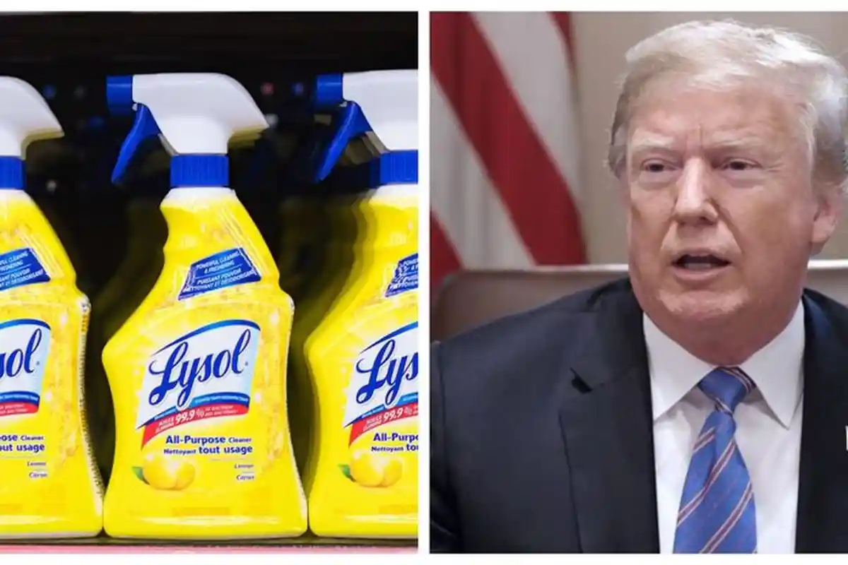 Termakan Anjuran Sesat Donald Trump, Seorang Pria Nekat Tenggak Sebotol Hand Sanitiser, Gini Jadinya
