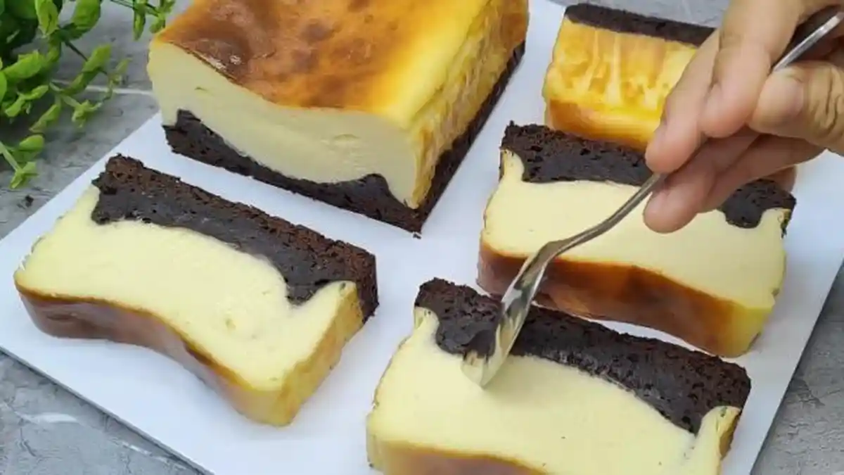 Resep Burnt Cheesecake Viral Ekonomis