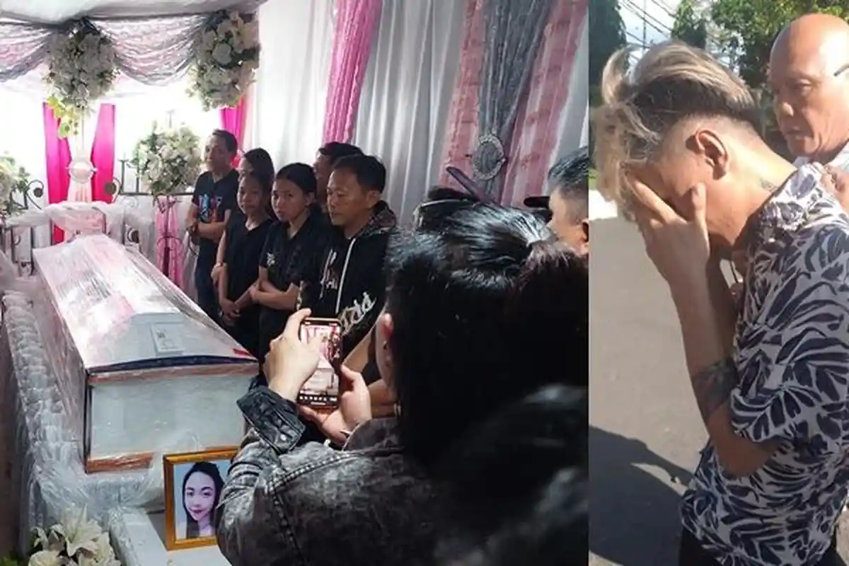 Jovan Menyerahkan Diri ke Polda Sulut, Jenazah Nahtasya Antou Tiba di Rumah Duka Tikala Ares Manado