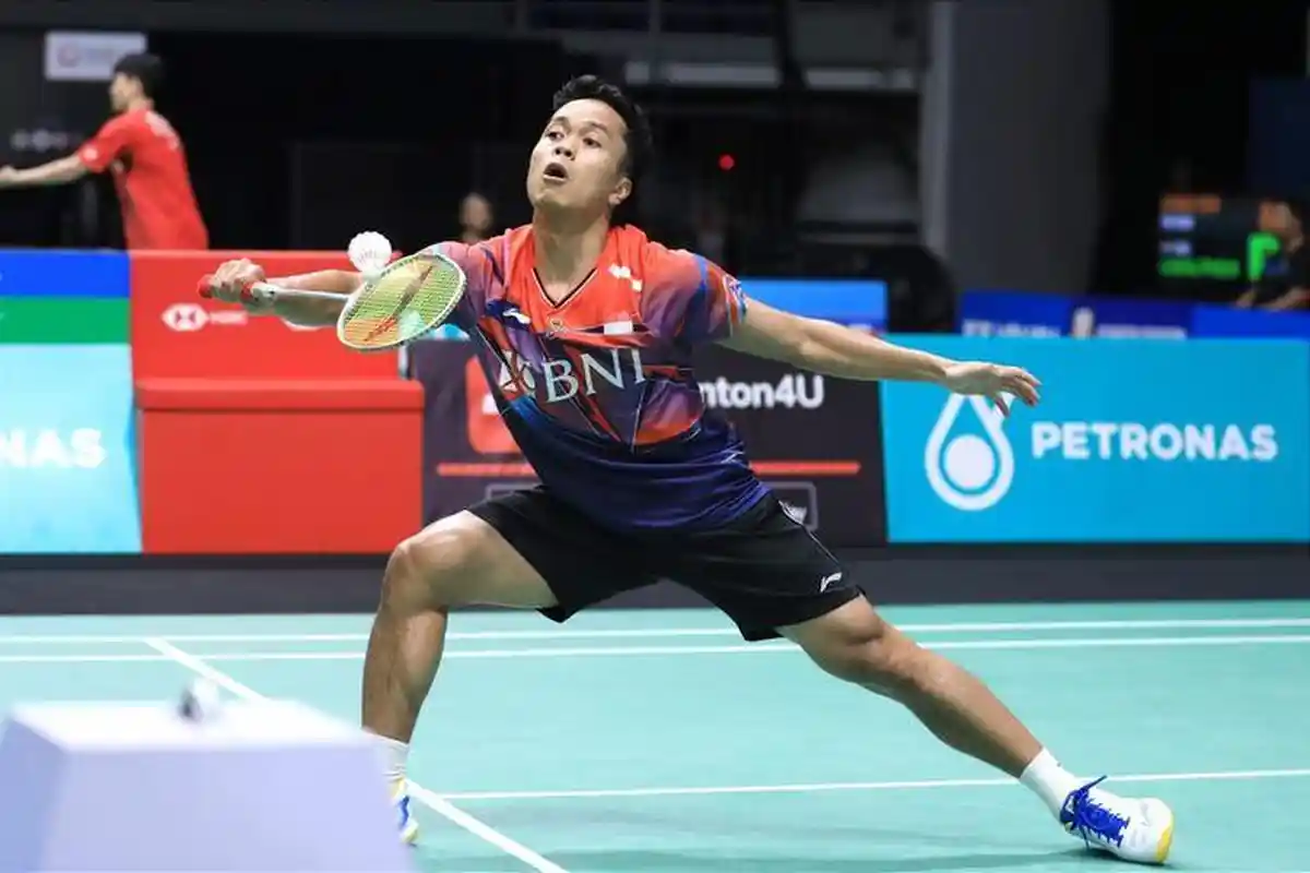 HASIL Malaysia Open 2023, Anthony Sinisuka Ginting Tumbang oleh Wakil Jepang, Kandas Perempat Final
