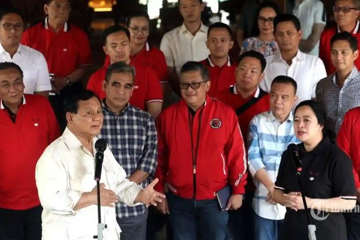 Prabowo Subianto Menang Jika Melawan Pasangan Puan-Airlangga di Pilpres 2024