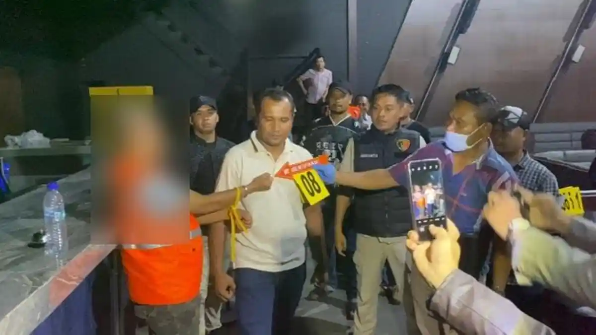 Pra-rekonstruksi Pembacokan Pengunjung THM di Kendari Ungkap Keterlibatan 7 Pelaku dalam 35 Adegan