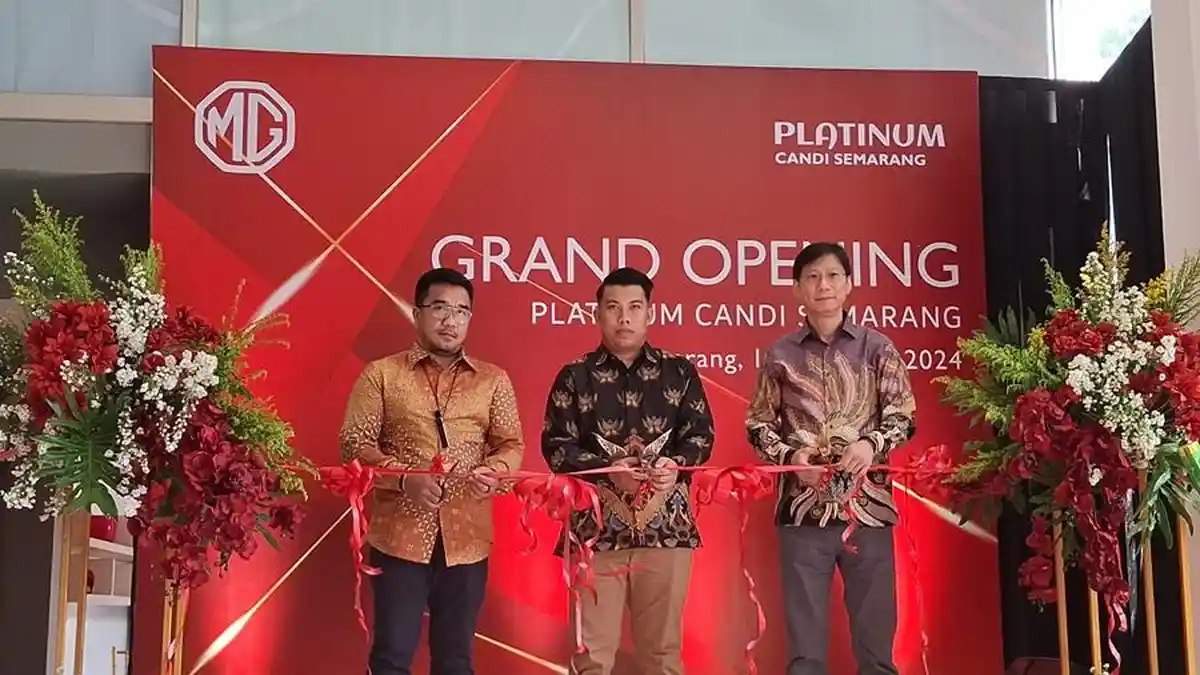 MG Motor Indonesia Hadirkan Konsep Layanan 3S di Diler Baru Semarang