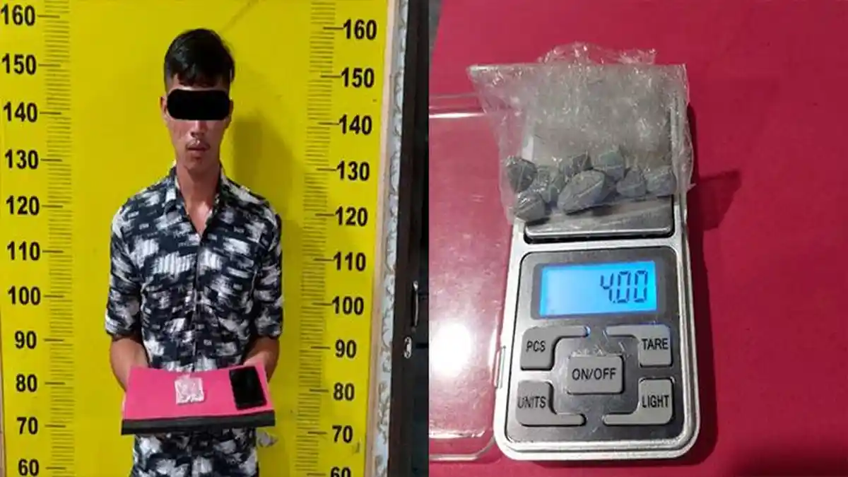 Pria Asal Kabupaten Karo Diamankan Polres Asahan, Kedatapan Miliki 10 Butir Pil Ekstasi