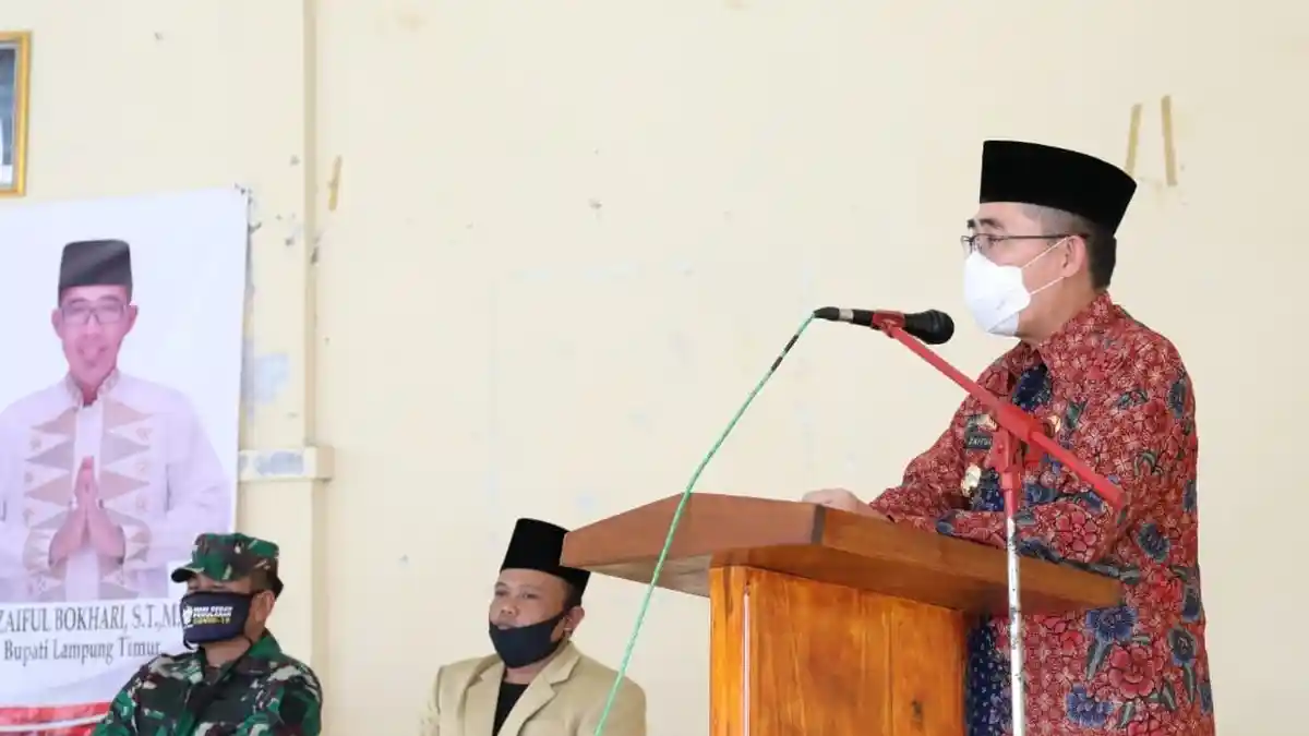Zaiful Bokhari Hadiri Pengajian Rutin Pemerintah Kabupaten Lampung Timur