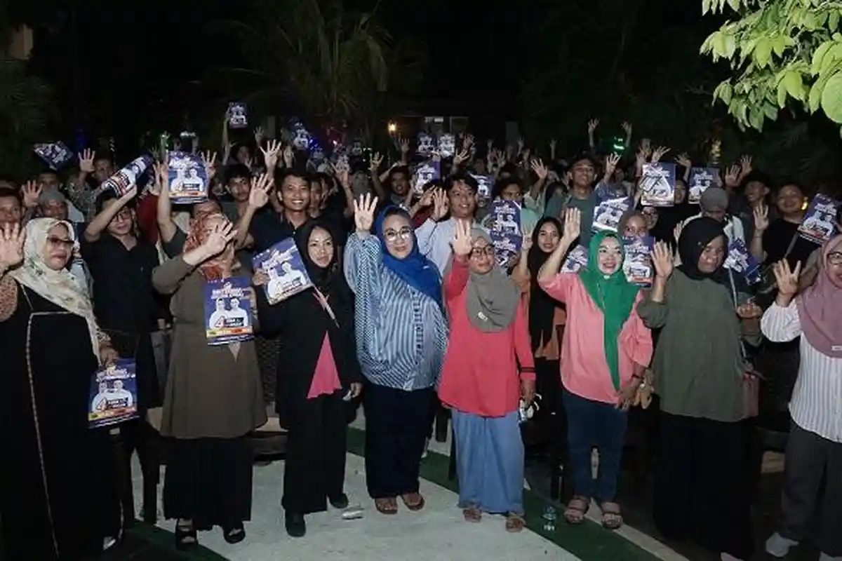 Ratusan Mahasiswa Sultra Harap Program Beasiswa Diteruskan Tina Nur Alam Jika Terpilih Jadi Gubernur