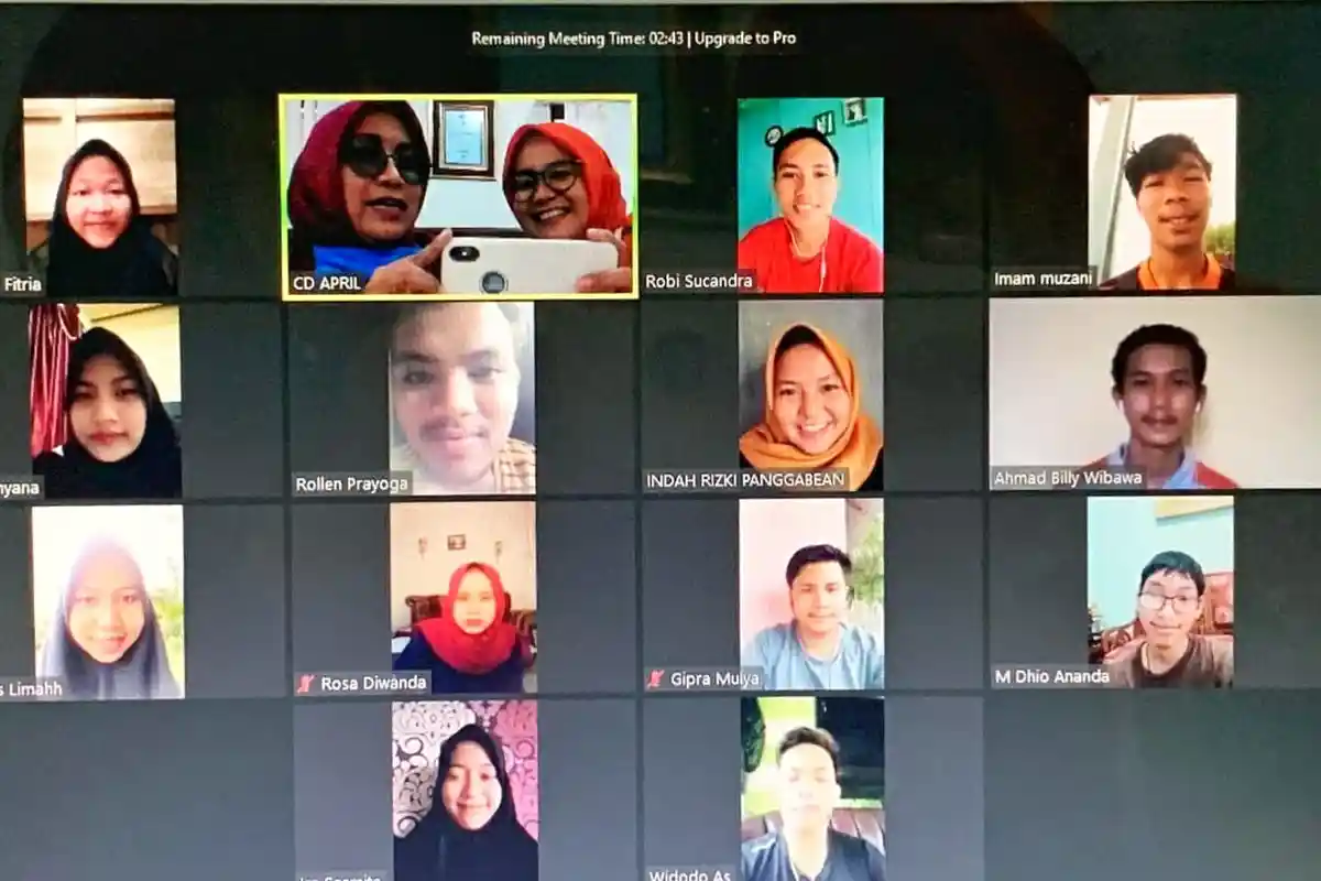 Status Zona Kuning, Proses Belajar Mengajar di Kampar Terapkan Pembelajaran Daring dan Semi Daring