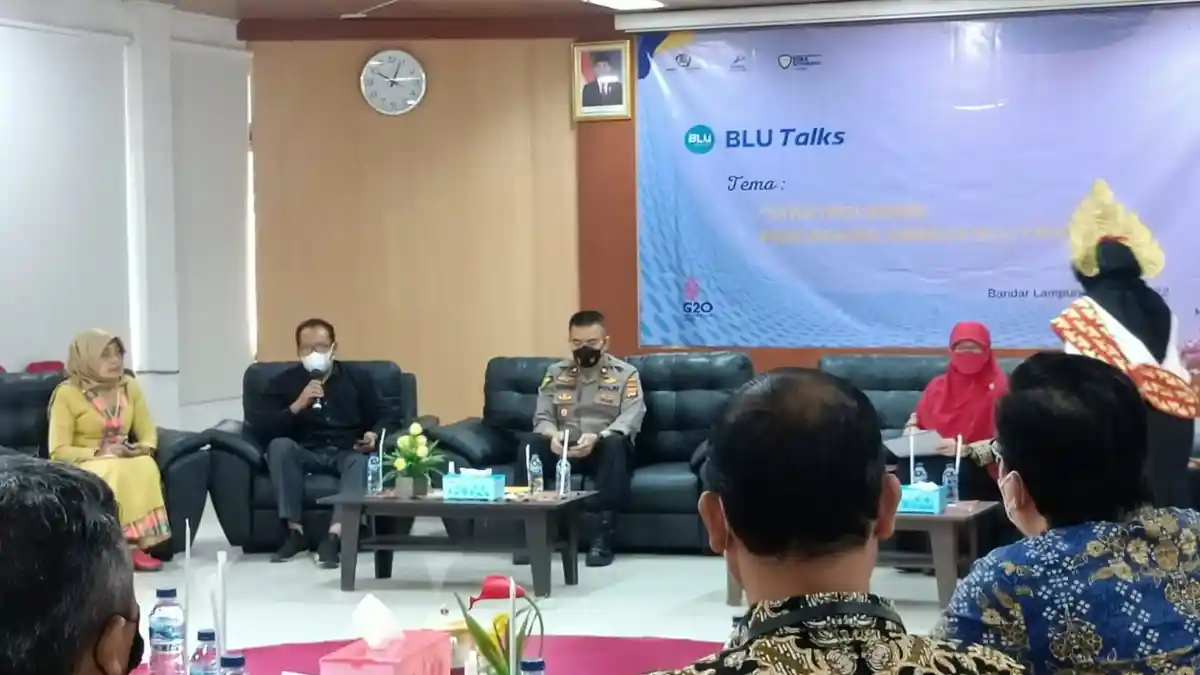 BLU Talks: Unila Paparkan Strategi Bisnis Pencapaian Kinerja BLU 2022