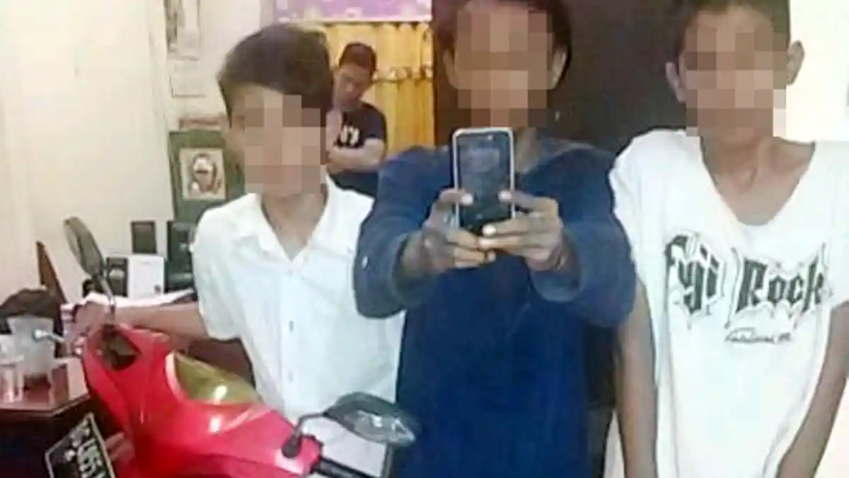 Tiga ABG Nekat Menjambret Untuk Bayar Hutang Nasi di Warung