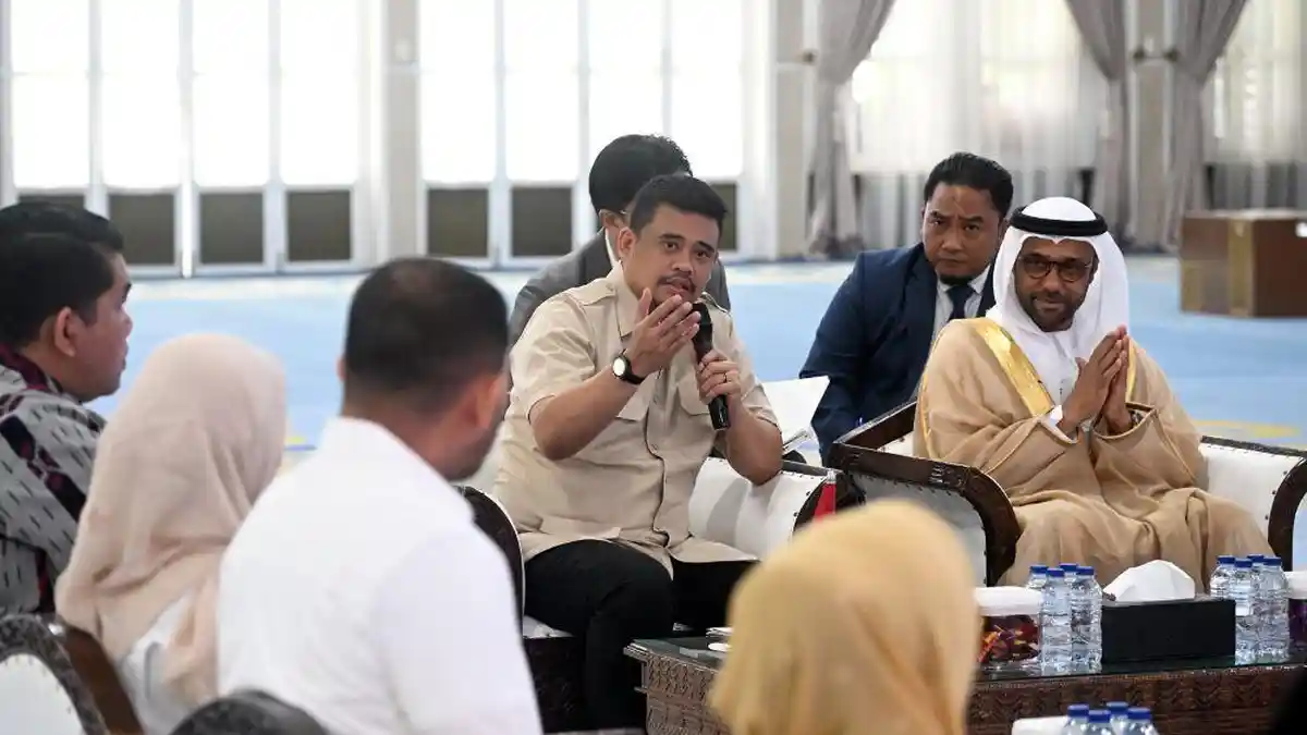 Bobby Nasution Blak-blakan Tawari Dubes UEA Investasi Strategis