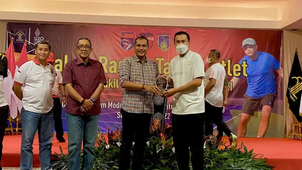 Kakanwil Sumut Imam Sayudi Hadiri Acara Malam Ramah Tamah Atlet Bersama Wamenkumham RI