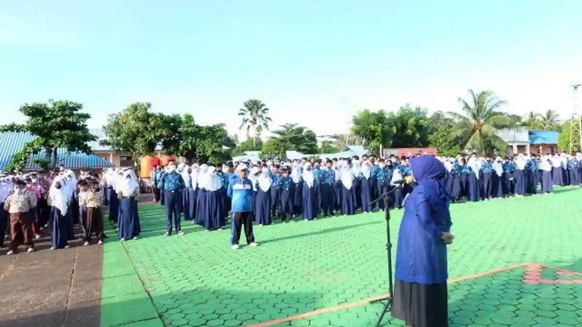 324 Siswa SMP Negeri 7 Tanjungpinang Bakal Memperoleh Kartu Identitas Anak