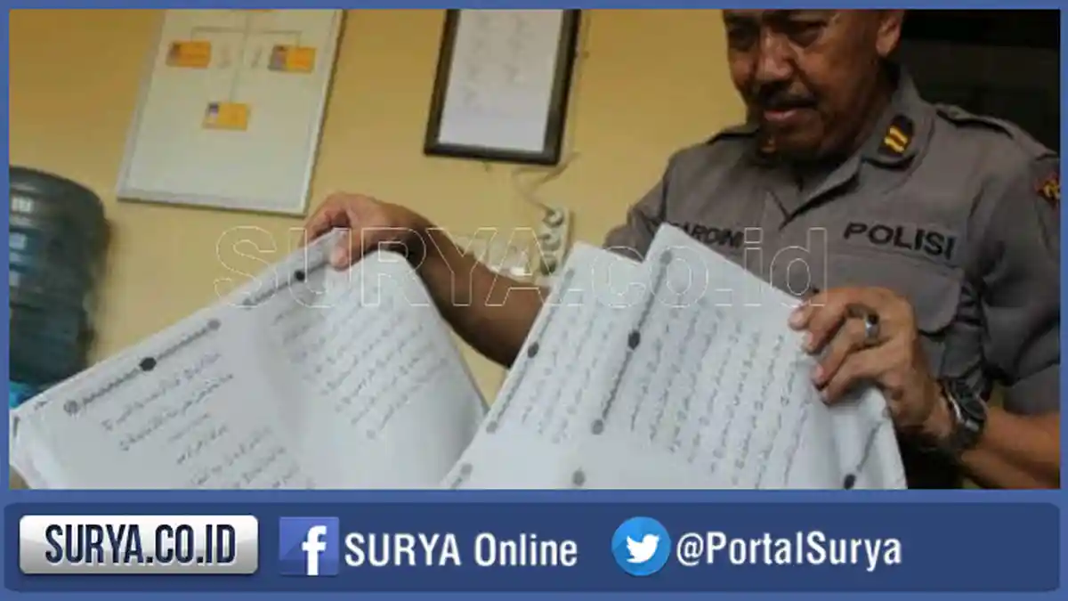 Polisi Blitar Temukan Lembaran Al Quran Buat Kertas Pembungkus Bumbu