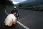 Olah TKP Kecelakaan Maut di Puncak