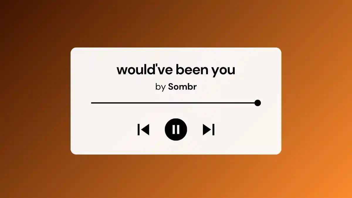 Lirik Lagu Would’ve Been You Sombr dengan Terjemahan Bahasa Indonesia