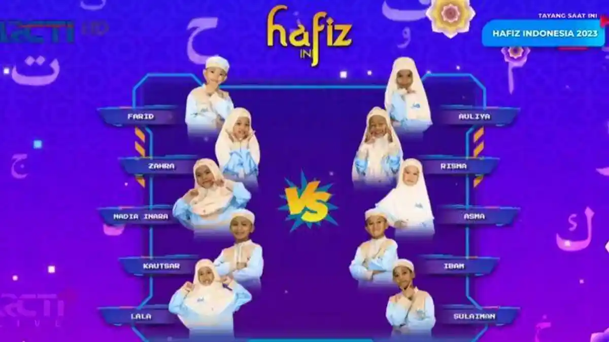 Hasil Hafiz Indonesia 2023 yang Tereliminasi Hari Ini 30 Maret, Peserta Asal Gresik Harus Pulang