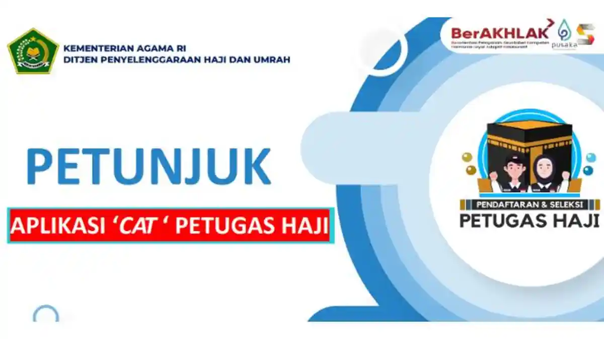 Cara Pakai Aplikasi CAT Petugas Haji 2025 Tingkat Pusat, Tes CAT dan Wawancara pada 17 Desember 2024