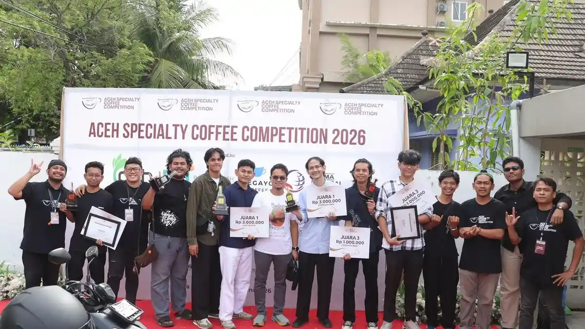 Sukses Gelar ASCC 2026, Aceh Bidik Jadi Pusat Kompetisi Specialty Coffee Nasional - Serambinews.com