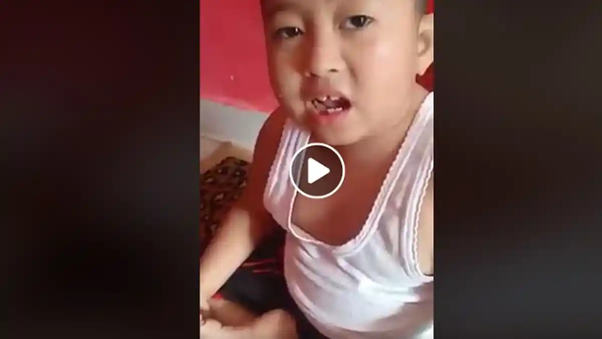 Video Viral Bocah Ini Sebut Telur Dadar Buatan Mamanya Rasa Facebook, Kok Bisa?