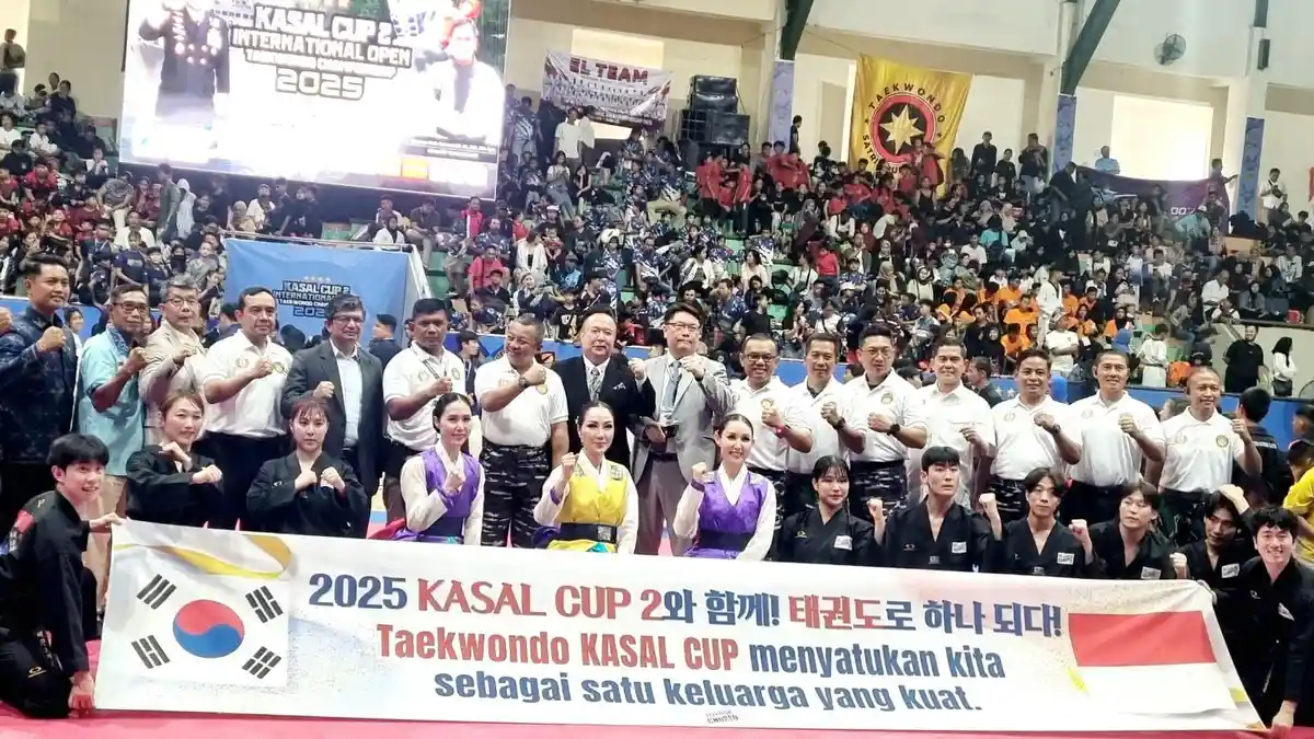 KASAL Cup II Resmi Dibuka,  Taekwondo Dance Korea Bikin Heboh