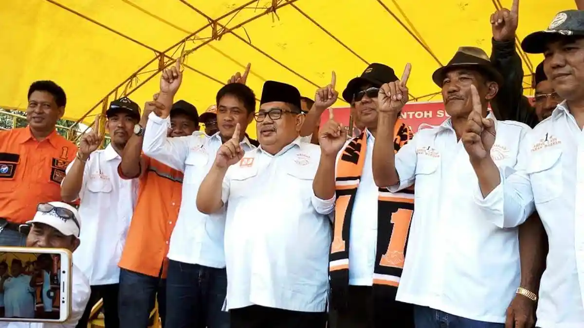 22 Tokoh Masyarakat Mattiro Bulu Ikuti Kampanye Abdul Latif dan Usman Marham di Manarang