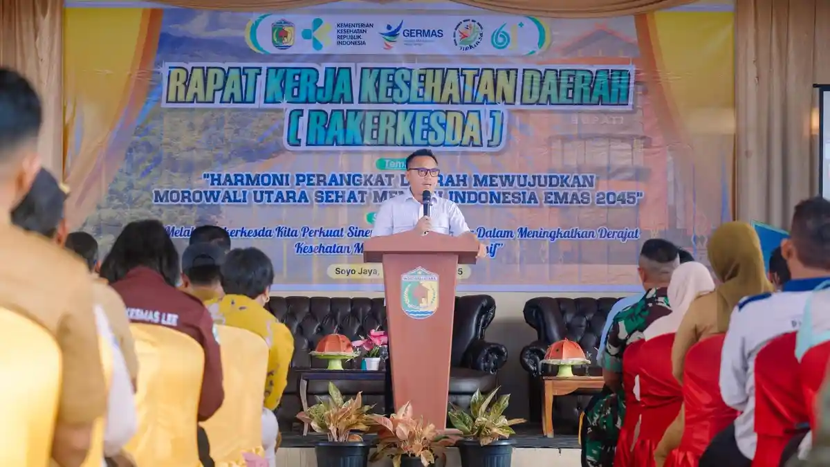Rakerkesda Morowali Utara 2025, Perencanaan Kesehatan Berbasis Data Akurat Menuju Indonesia Sehat