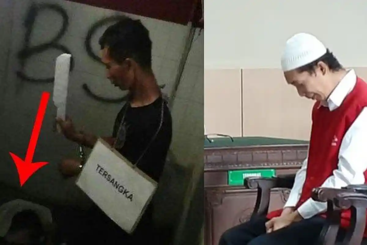 Divonis Mati, Pemutilasi & Pembakar PNS di Bandung Menangis, Deni Priyanto Cuma Bisa Tertunduk