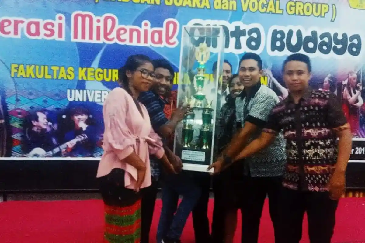 Program Studi Matematika Undana Kupang Meraih Juara Umum Pentas Seni dan Budaya FKIP