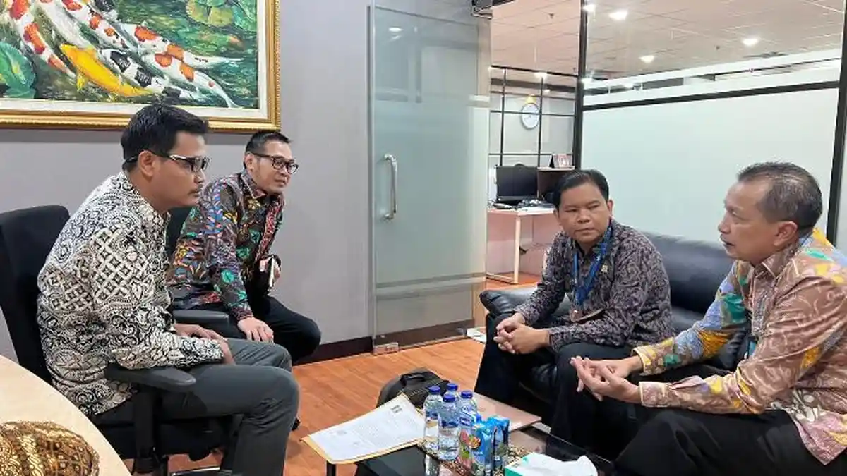 Bicarakan Program Kerjanya, Kanwil Kemenkumham Jateng Lakukan Koordinasi Dengan DJKI