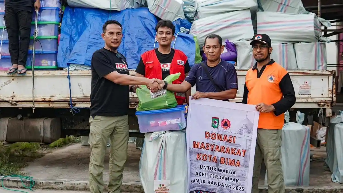 Kota Bima Peduli Aceh: Salurkan Bantuan Kemanusiaan ke Aceh Tamiang dan Aceh Timur