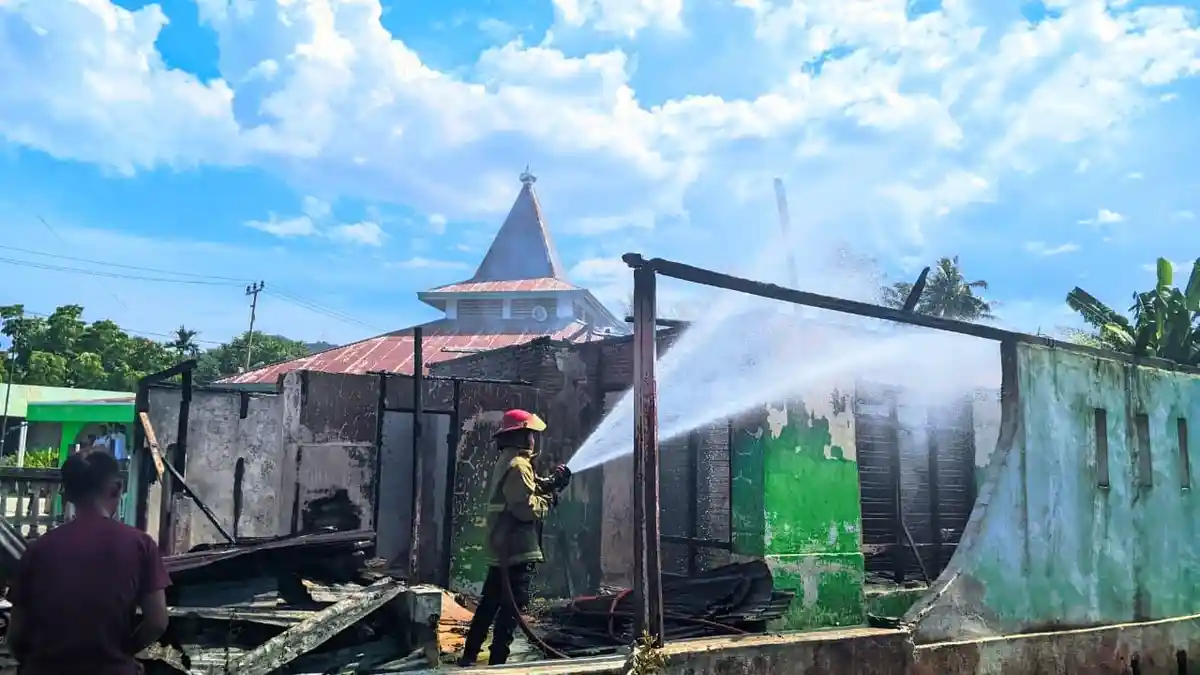 58 Kebakaran Terjadi di Kota Gorontalo Sepanjang 2025, Gara-gara Instalasi Listrik Paling Dominan