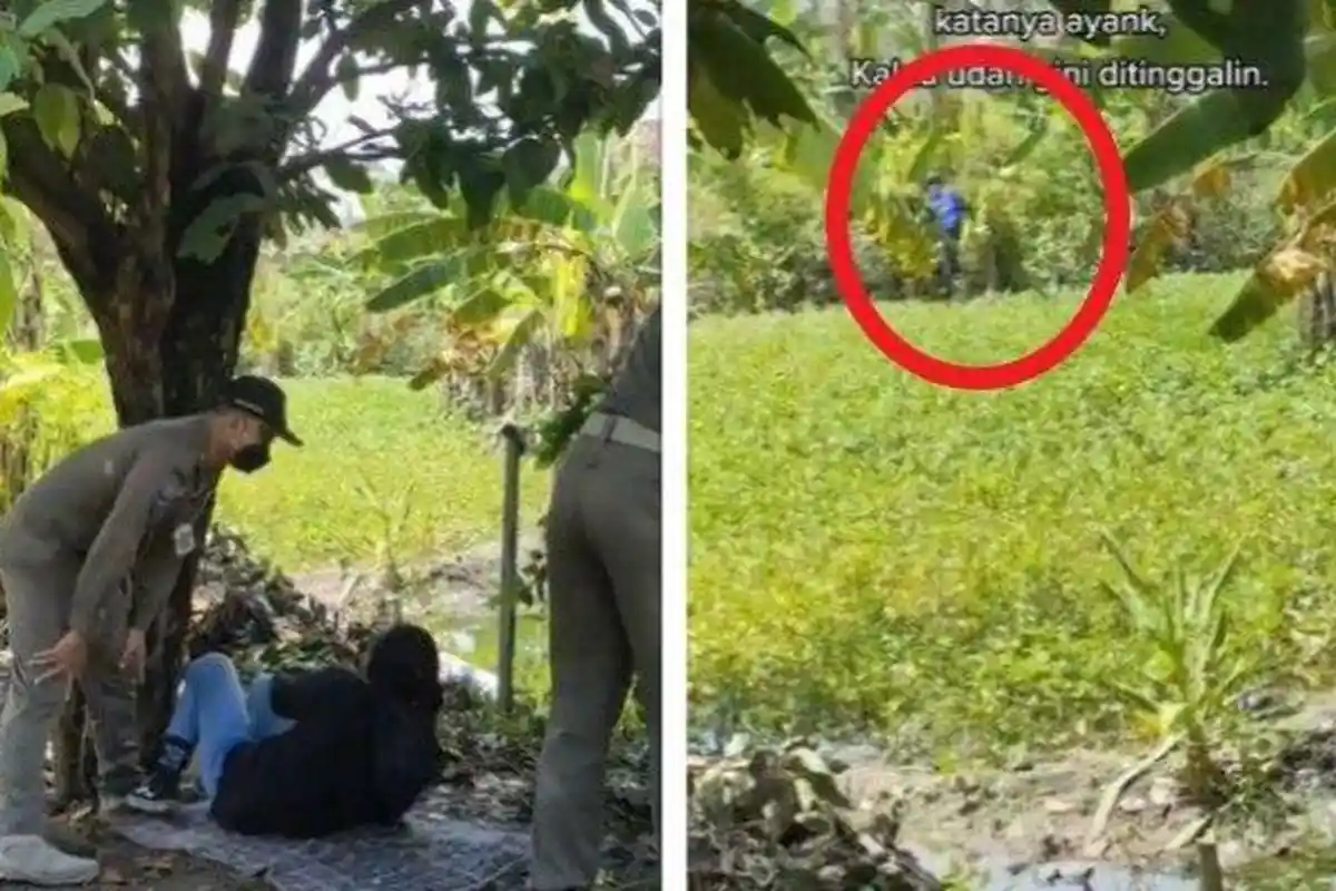 Ditinggal Kabur Teman Prianya Saat Dirazia Satpol PP, Wanita Ini Kaget Saat Dibangunkan Petugas  