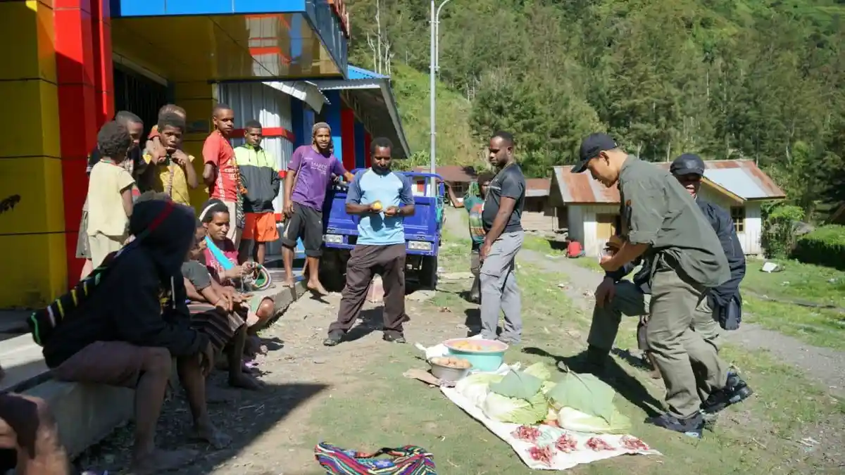 Aktivitas Warga dan Penerbangan di Beoga Kembali Normal Usai Penembakan dan Pembakaran KKB  