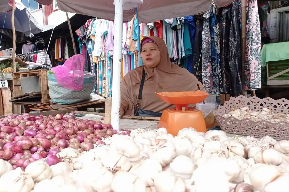 Harga Bawang Merah-Bawang Putih Naik di Lubuklinggau Jelang Akhir Tahun, Dampak Curah Hujan Tinggi