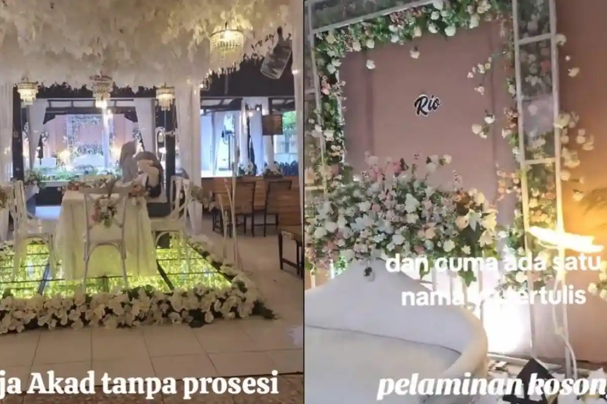 Viral, Momen Sedih Pria Batal Menikah, Calon Pengantin Wanita Tak Datang, Meja Akad Nikah Sudah Siap