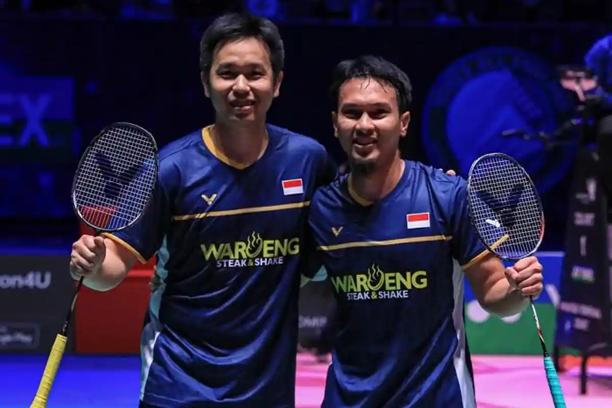 Ahsan/Hendra Bakal Bermain Enjoy Saat Hadapi Fajar/Rian di Babak Final All England 2023 Malam Ini