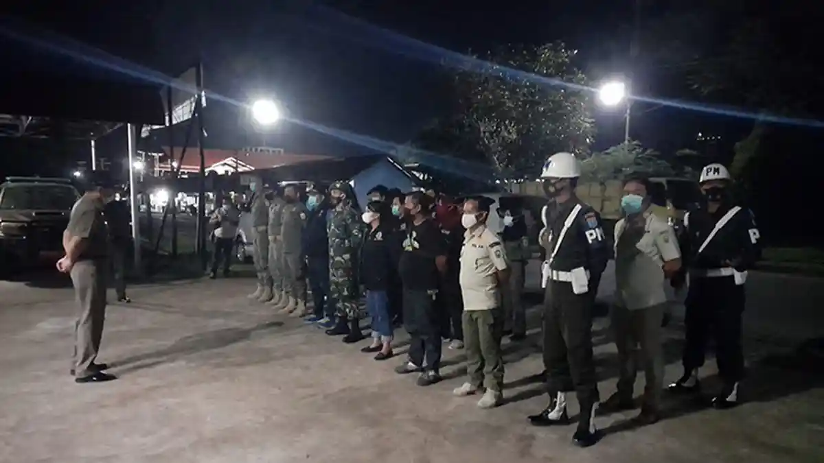 32 Orang Terjaring Razia Pekat di Sanggau, Satu di antaranya Positif Narkoba