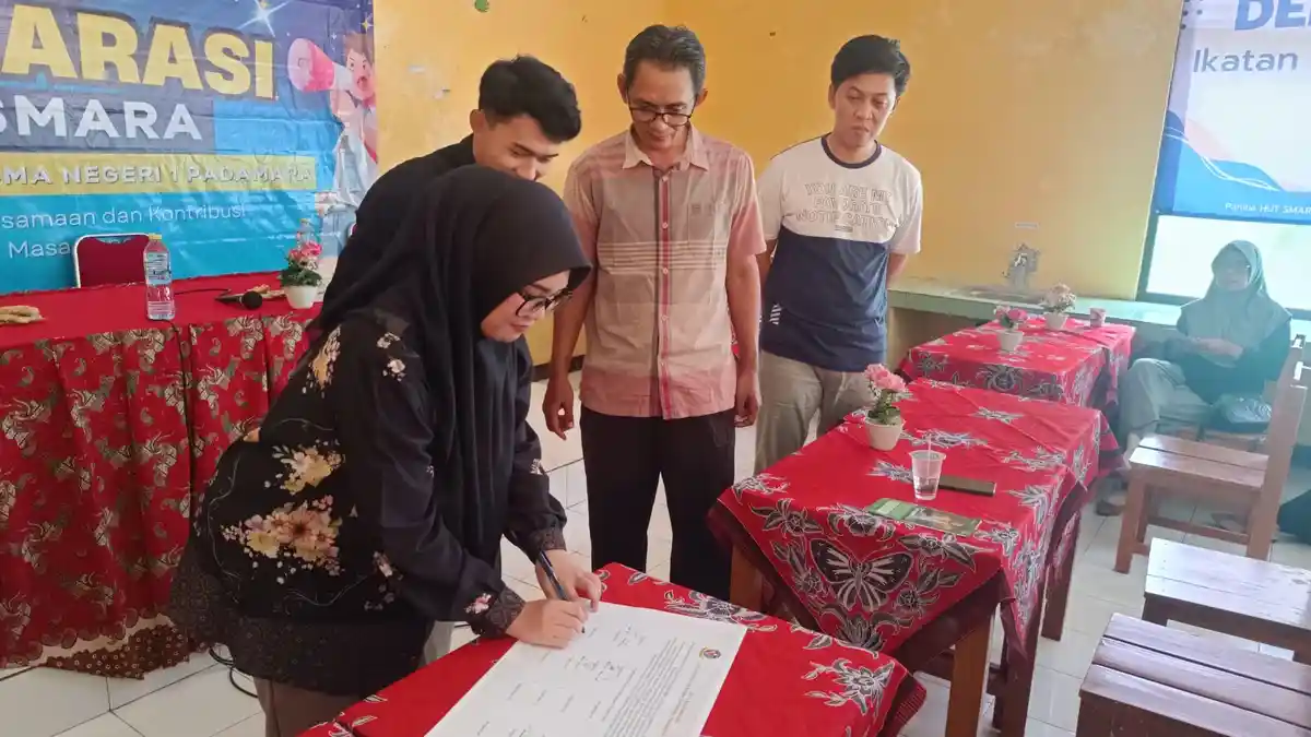 SMA N 1 Padamara Purbalingga Deklarasikan Ikatan Alumni di HUT ke-18