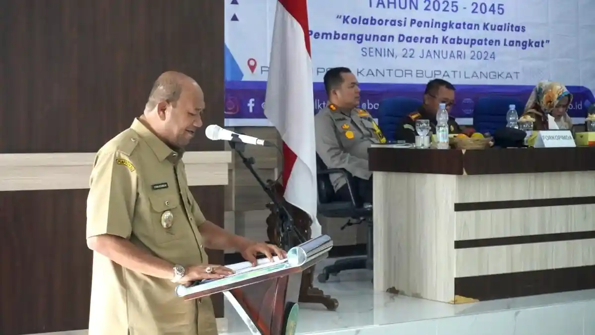 Syah Afandin Buka RKPD dan RPJMD 2025-2045 Langkat, Inilah 6 Poin Capaiannya