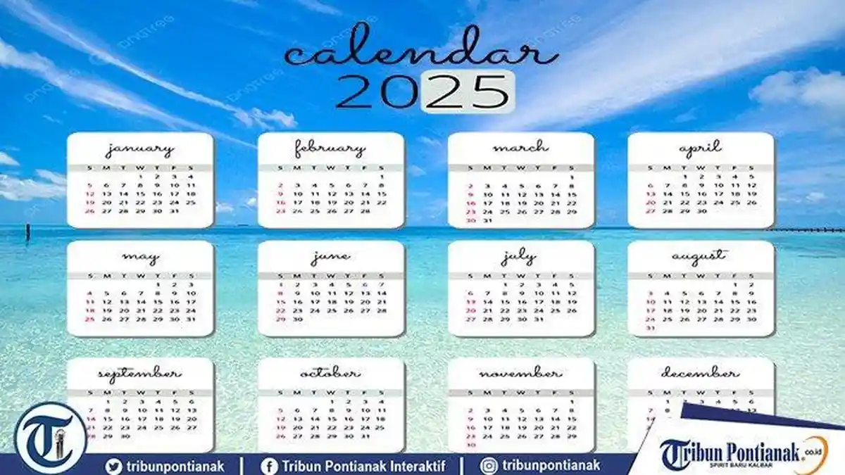 BERUBAH Kalender 2025 Terbaru, Prabowo Putuskan 10 Hari Cuti Bersama Lengkap Jadwal Libur Nasional